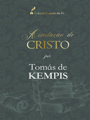 cover image of A imitação de Cristo